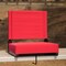 Emma and Oliver 500 lb. Rated Lightweight Stadium Chair with Handle & Ultra-Padded Seat